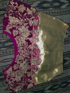 Embellished Silk Blouse