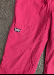 Pink Straight Track Pants Selling Because Now It D