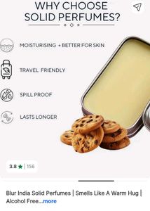 Blur. Vanilla Solid Perfume