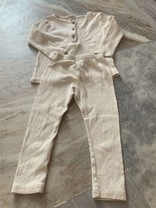 Cozy Ribbed Knit Pajama Set
