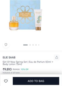 Elie Saab LUXURIOUS Girl of Now Perfume &amp; Lotion
