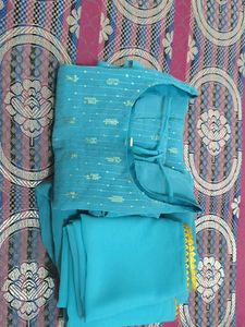 Beautiful Teal Kurta with Sparkle