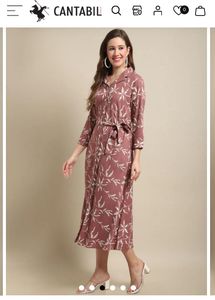 🎄 OFFER Floral Print Shirt Dress