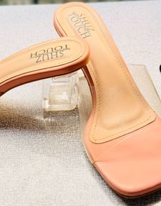 Shuz Touch Clear Heels - Trendy Style