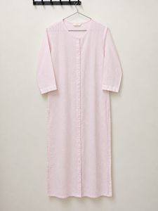 Pastel Pink Striped Kurta