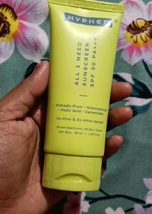 Hydrating Sunscreen SPF 50