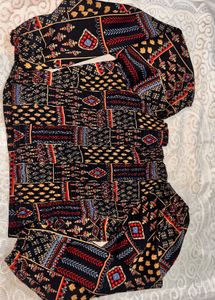 Boho Patchwork Kurta Set