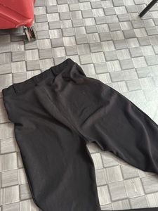 Black Flared Trousers