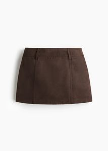 Brown Mini Skirt/Skort