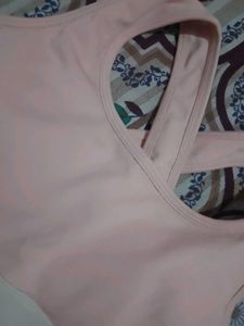 lightly padded Pink Sports Bra❤️