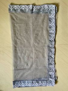 Elegant Grey Embroidered Kurta Set