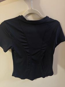 HRX Black Athletic T-Shirt
