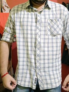 Classic Plaid Button-Up Shirt