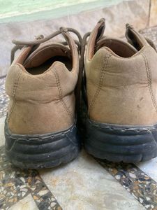 Woodland Comfortable Brown Casual Shoes