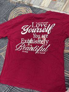 Women's "Beautiful" Graphic Tee M size