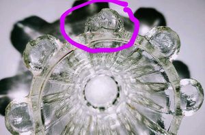 Glass Candle Holder