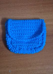 Handmade Crochet Coin Purse / Card Holder
