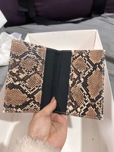 Snakeskin Print Passport cover