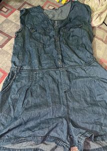 Denim jumpsuit