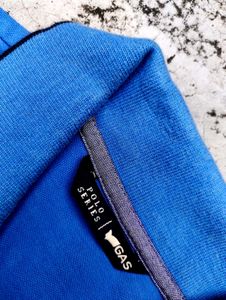 GAS Blue Polo Shirt