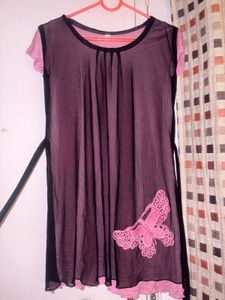 Sheer Overlay Top