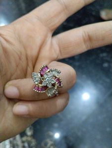 Sparkling Gold-Tone Ring