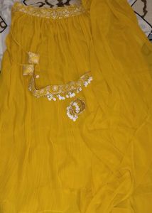Yellow Lehenga Choli Set