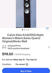 Original CK Watch