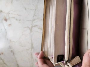 Coach Signature Zip-Around Wallet