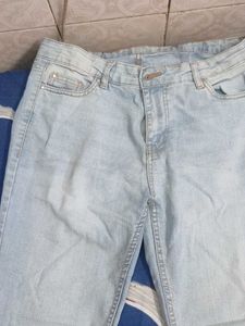 Light Wash Flare Jeans