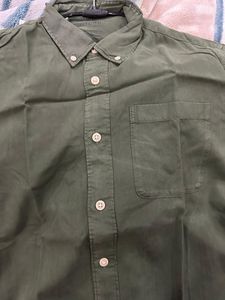 GRAB NOW Selected Homme Olive Shirt
