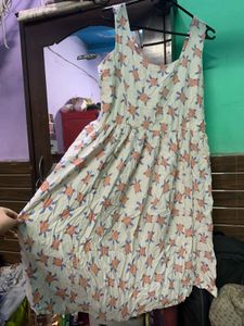 Cute Turtle Print Summer Dress