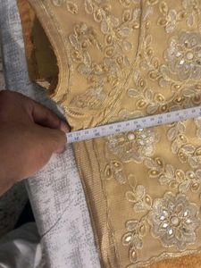 Elegant Gold Kurta with Dupatta