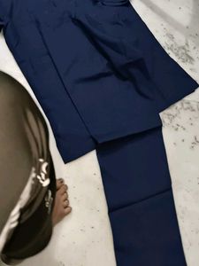 Classic Navy Blue Short Sleeve Shirt