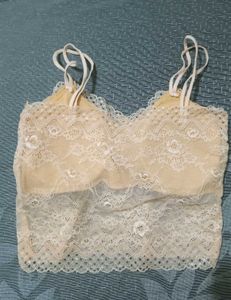Lace Bralette Crop Top