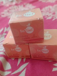 Grab fast 5 pc set In'lief Exfoliating lip balm