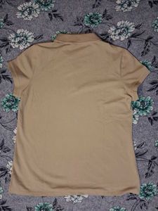 Classic Beige Polo Shirt