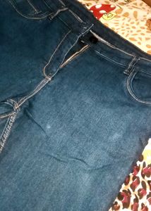 Dark Blue Denim Jeans