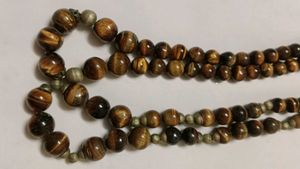 Tigereye  big Beaded Necklace