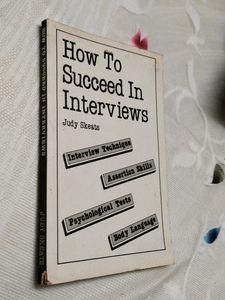 Book - How To Succeed Interviews