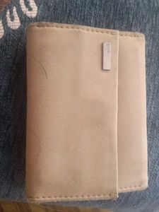 Mango Beige Foldable Wallet