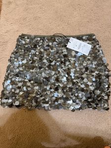 ZARA Sequin Mini Skirt