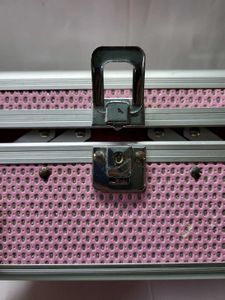 Pink Glitter Jewellery/Make Up Storage Box
