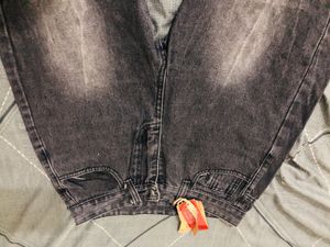 Stylish Grey Wash Denim Jeans