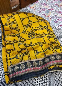 art silk sparingly used