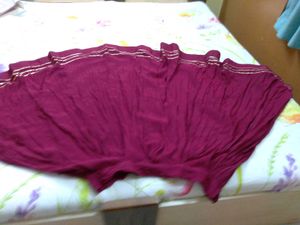 Beautiful Maroon Ethnic Skirt