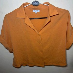 Orange casual shirt