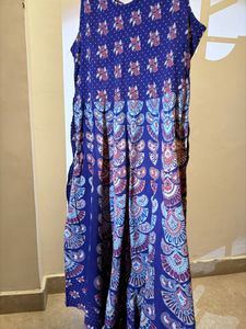 Bohemian Print Maxi Dress