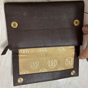 Leopard Print &amp; Leather Wallet