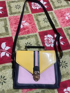 Colorblock Shoulder Bag